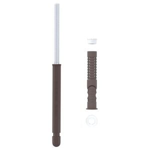 vidaXL &Beta;&rho;&alpha;&chi;ί&omicron;&nu;&epsilon;&sigmaf; Floating Shelf 12 &Mu;&pi;&epsilon;&zeta; &Oslash;10 x 170 mm &Alpha;&tau;&sigma;ά&lambda;&iota;