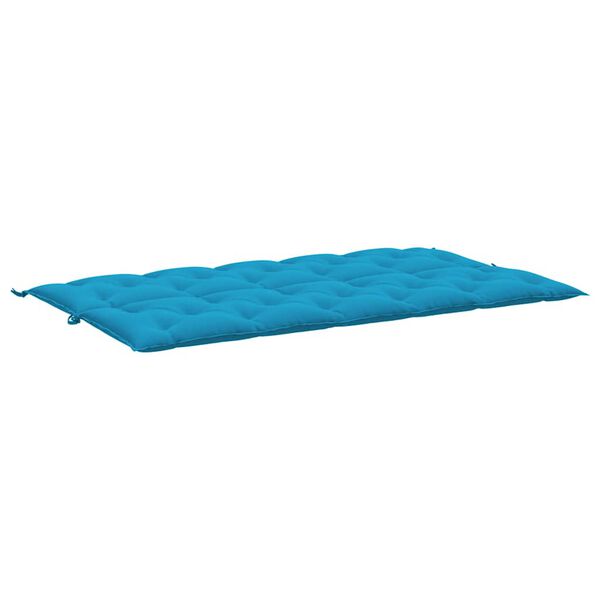 vidaXL Μαξιλάρι Πάγκου Κήπου Γαλάζιο 180x(50+50)x7 εκ. Ύφασμα Oxford