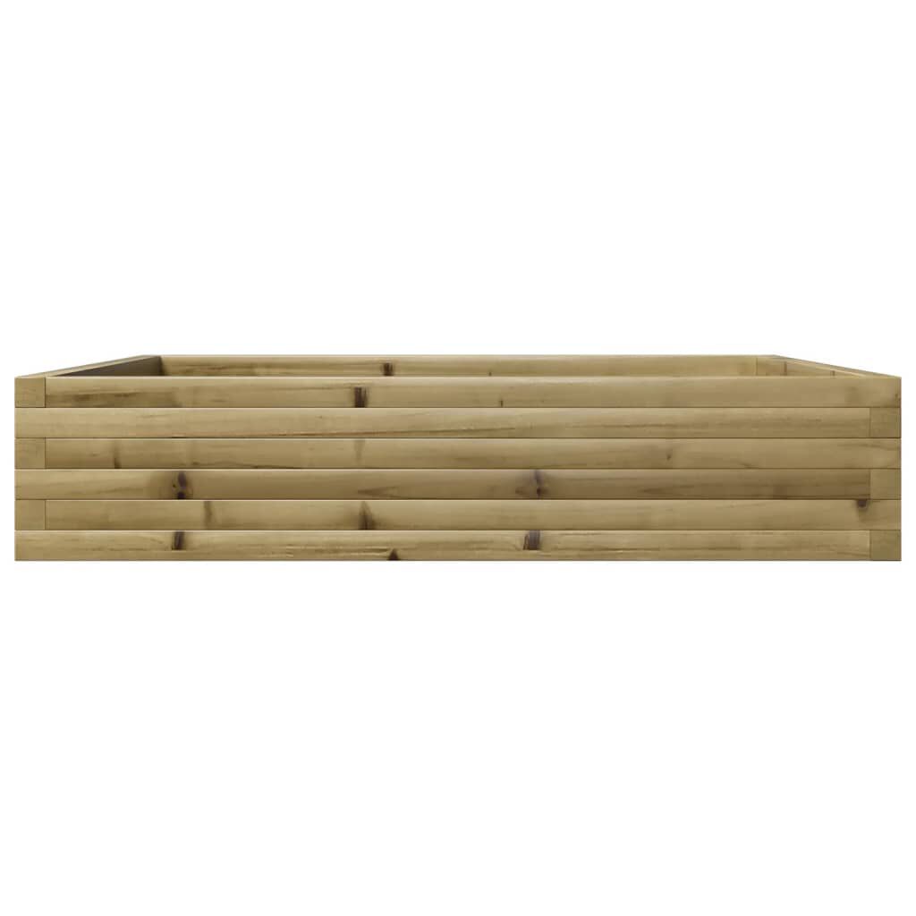 vidaXL Ζαρντινιέρα Κήπου 110x110x23 εκ. από Εμποτισμένο Ξύλο Πεύκου