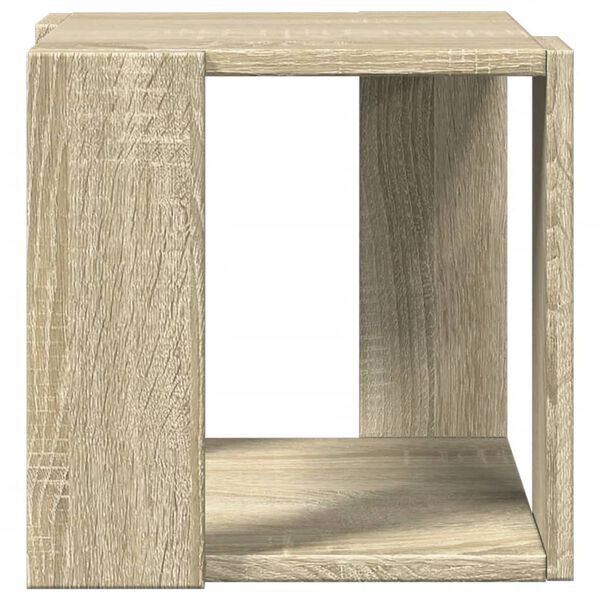 vidaXL Τραπέζι Σαλονιού Sonoma Δρυς 32x32x30 εκ. Επεξεργασμένο Ξύλο