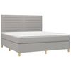 vidaXL &Kappa;&rho;&epsilon;&beta;ά&tau;&iota; Boxspring &mu;&epsilon; &Sigma;&tau;&rho;ώ&mu;&alpha; &Alpha;&nu;&omicron;&iota;&chi;&tau;ό &Gamma;&kappa;&rho;&iota; 180x200 &epsilon;&kappa;. &Upsilon;&phi;&alpha;&sigma;&mu;ά&tau;&iota;&nu;&omicron;