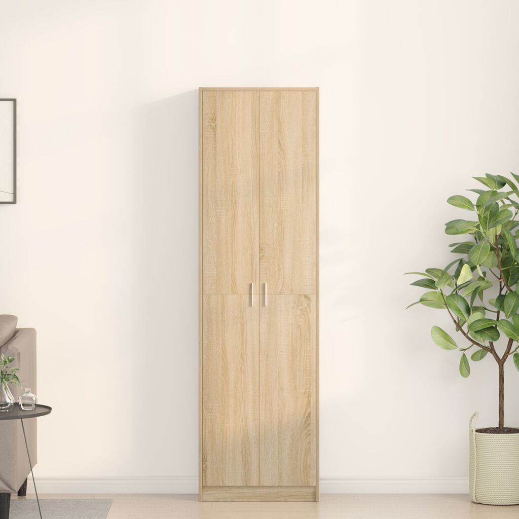 vidaXL ντουλάπα Σονομα 55x25x189 εκ. Επεξεργασμένο Ξύλο