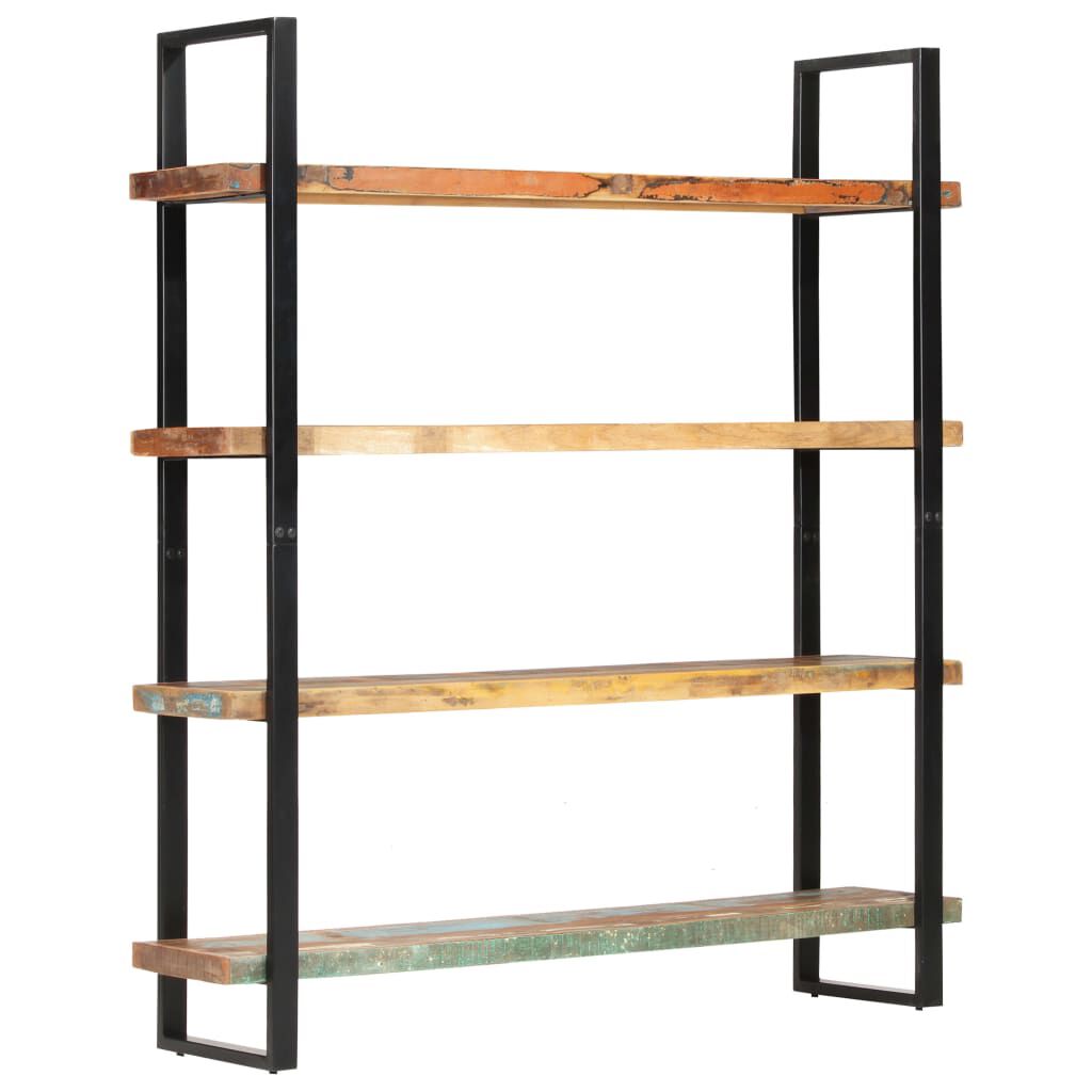 vidaXL Βιβλιοθήκη με 4 Επίπεδα 160x40x180 εκ. Μασίφ Ανακυκλωμένο Ξύλο