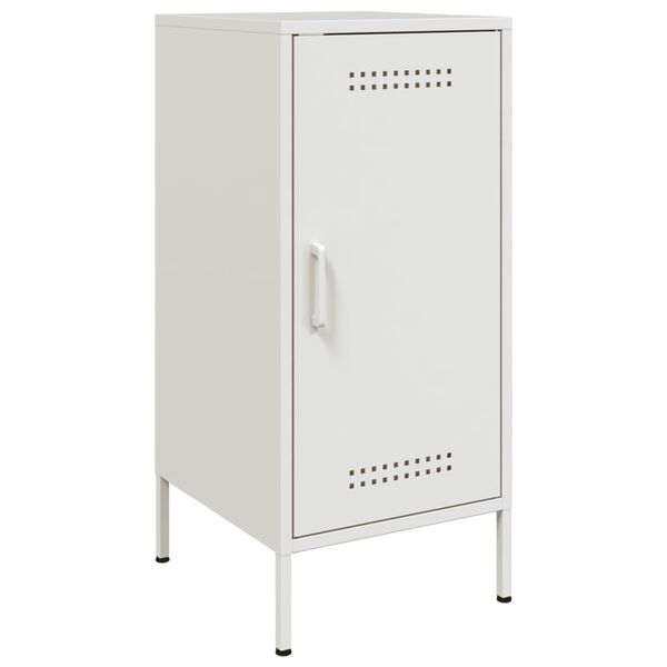vidaXL Ντουλάπι Λευκό 36 x 39 x 79 εκ. από Χάλυβα