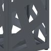 vidaXL Σχέδιο & βάση αποθήκευσης Ανθρακί 15.5 x 15.5 x 49 εκ Ατσάλι