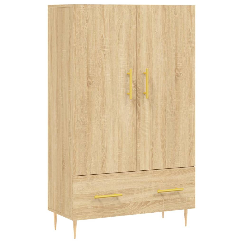 vidaXL Ντουλάπα Sonoma Δρυς 69,5 x 31 x 115 εκ. από Επεξεργασμένο Ξύλο