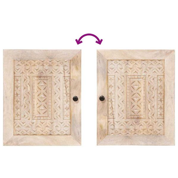 vidaXL Σετ Επίπλων Μπάνιου με συρτάρι 5 pcs Λευκό 38 x 33 x 160 εκ.