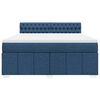 vidaXL &Kappa;&rho;&epsilon;&beta;ά&tau;&iota; Boxspring &mu;&epsilon; &Sigma;&tau;&rho;ώ&mu;&alpha; &Mu;&pi;&lambda;&epsilon; 180x200 &epsilon;&kappa;. &Upsilon;&phi;&alpha;&sigma;&mu;ά&tau;&iota;&nu;&omicron;