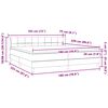 vidaXL Box Spring &Kappa;&rho;&epsilon;&beta;ά&tau;&iota; &mu;&epsilon; &sigma;&tau;&rho;ώ&mu;&alpha;&tau;&alpha; &Sigma;&kappa;&omicron;ύ&rho;&omicron; &gamma;&kappa;&rho;&iota; 180x220 cm &Beta;&epsilon;&lambda;&omicron;ύ&delta;&iota;&nu;&omicron;