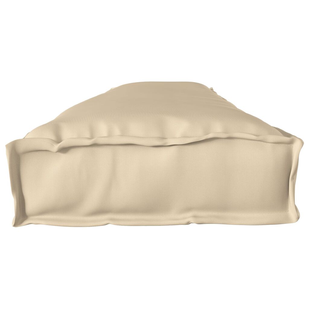 vidaXL Μαξιλάρι παλέτας για παγκάκι Μπεζ 200x40x8 cm Ύφασμα Oxford