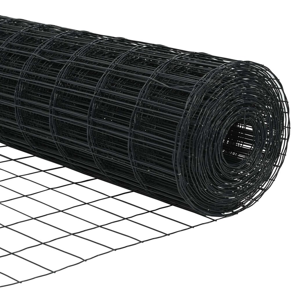 vidaXL Euro Fence Γκρι 1.5x10 μ Χάλυβα