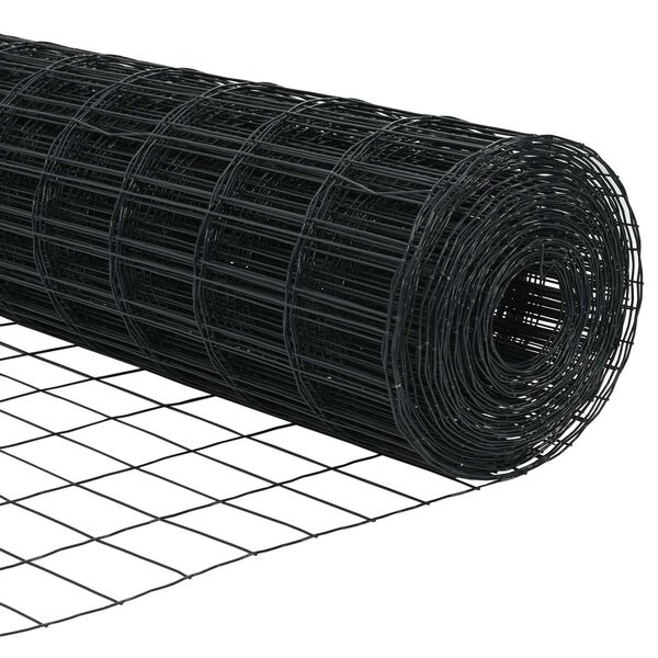 vidaXL Euro Fence Γκρι 1.5x10 μ Χάλυβα
