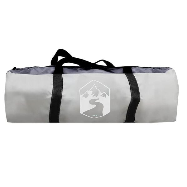 vidaXL Σκηνή πισίνας αφαιρούμενη μύγα & Τοίχοι ματιών Γκρι 510x510 cm