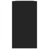 vidaXL Ντουλάπι Νιπτήρα Μαύρο 63x29x55 εκ. Επεξεργασμένο Ξύλο