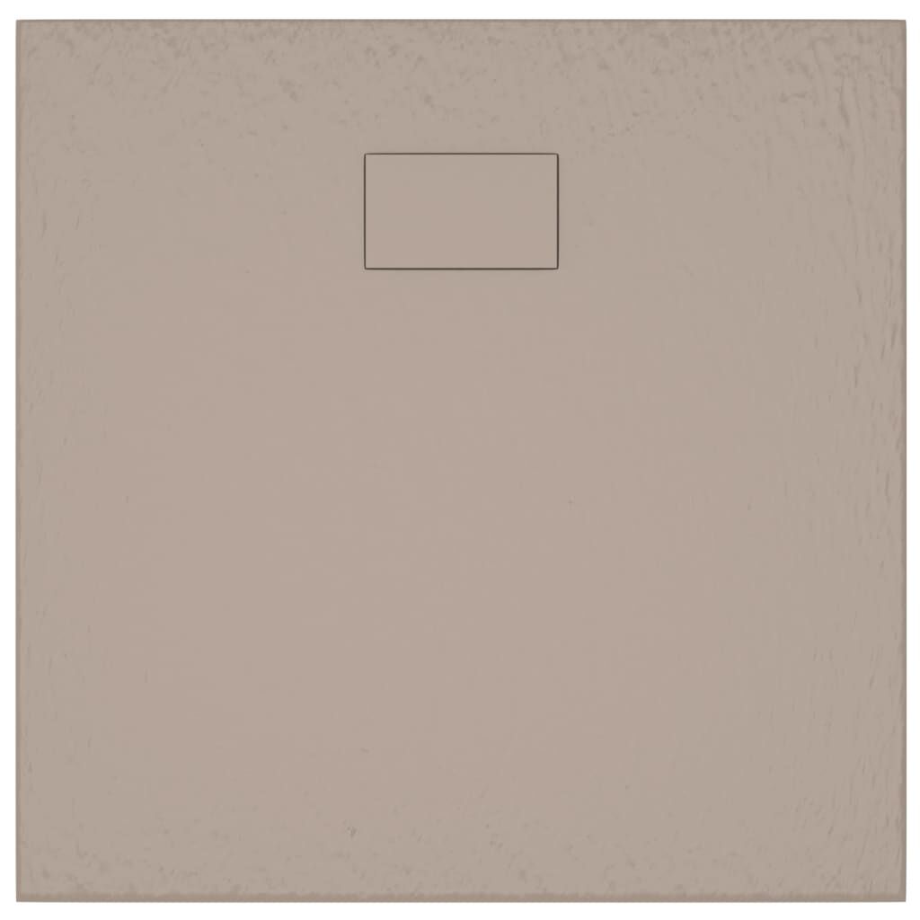 vidaXL Βάση Ντουζιέρας Καφέ 90 x 80 εκ. από SMC