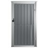 vidaXL Αποθήκη Εργαλείων Κήπου Γκρι 88x89x161 εκ. Γαλβαν. Ατσάλι