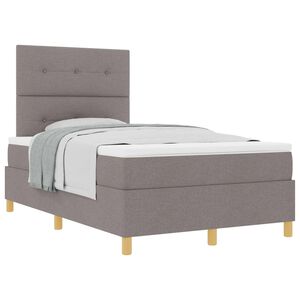 vidaXL &Kappa;&rho;&epsilon;&beta;ά&tau;&iota; &mu;&epsilon; &epsilon;&lambda;&alpha;&tau;ή&rho;&iota;&alpha; &mu;&epsilon; &sigma;&tau;&rho;ώ&mu;&alpha; Taupe 120 x 200 cm ύ&phi;&alpha;&sigma;&mu;&alpha;