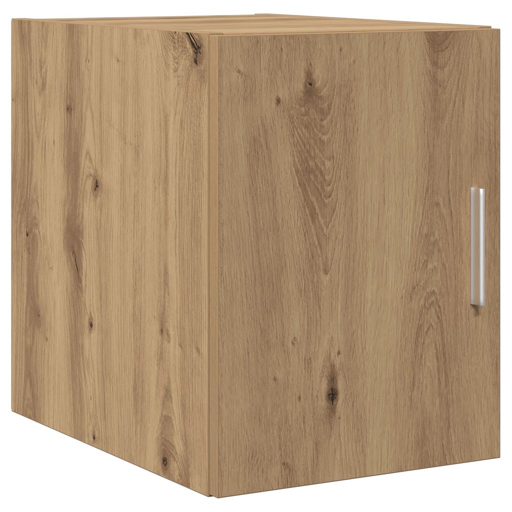 vidaXL Έπιπλο Τοίχου Μασίφ Δρυός 30x42.5x40 εκ. Κατασκευασμένο Ξύλο