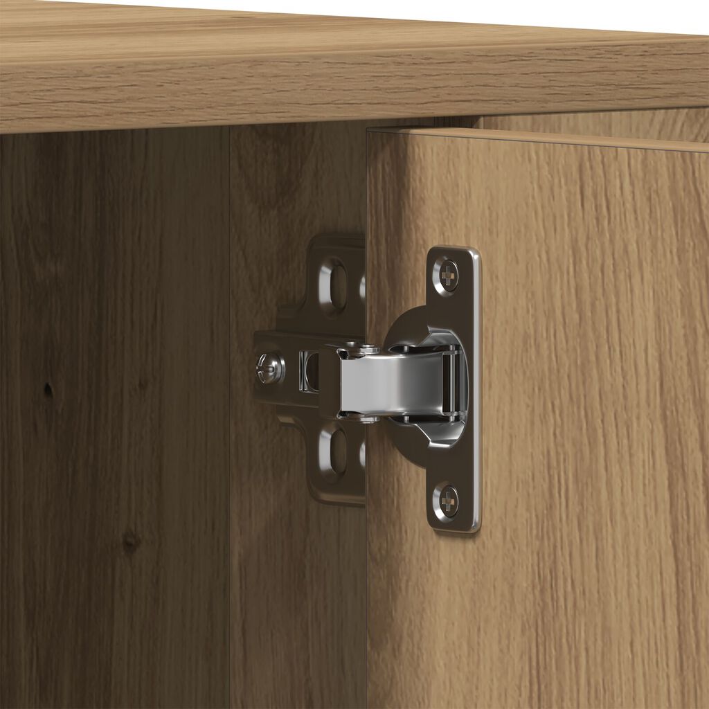 vidaXL Κονσόλα τηλεόρασης Artisan Oak 100x35x40 εκ. Κατασκευασμένη από MDF