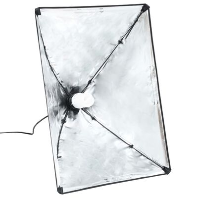 vidaXL Κιτ Φωτισμού Φωτογραφικού Στούντιο με Softbox και Φόντο