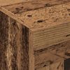 vidaXL Επιτοίχιο ντουλάπι 2 pcs Παλαιό ξύλο 69.5 x 34 x 90 εκ.