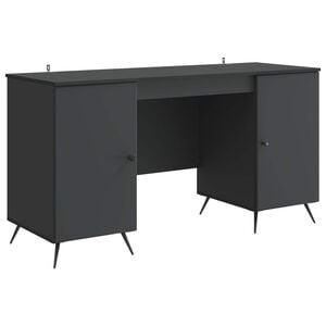 vidaXL &Gamma;&rho;&alpha;&phi;&epsilon;ί&omicron; &mu;&epsilon; &rho;ά&phi;&iota; &Mu;&alpha;ύ&rho;&omicron; 142,5 x 50 x 75 &epsilon;&kappa;. &Epsilon;&pi;&epsilon;&xi;&epsilon;&rho;&gamma;&alpha;&sigma;&mu;έ&nu;&omicron; &Xi;ύ&lambda;&omicron;