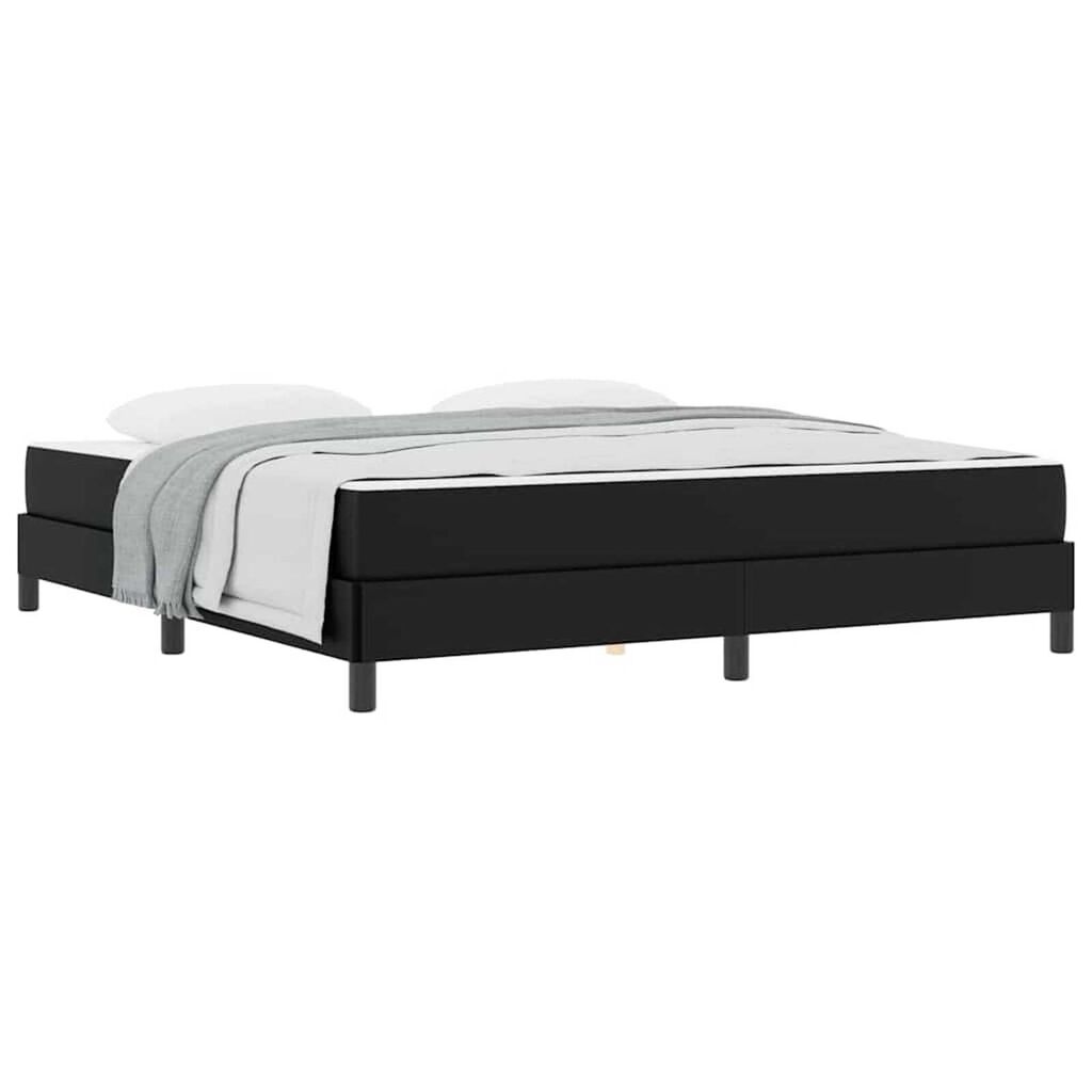 vidaXL Κρεβάτι Άλλο Μαύρο 180 x 200 cm Τεχνητό δέρμα
