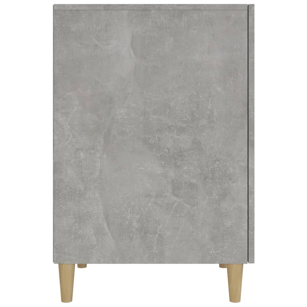vidaXL Γραφείο Γκρι Σκυροδέματος 140x50x75 εκ. Επεξεργασμένο Ξύλο