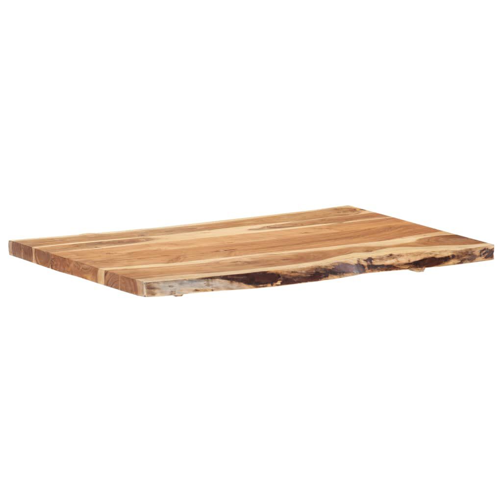 vidaXL Επιφάνεια Τραπεζιού 100 x (50-60) x 3,8 εκ. Μασίφ Ξύλο Ακακίας