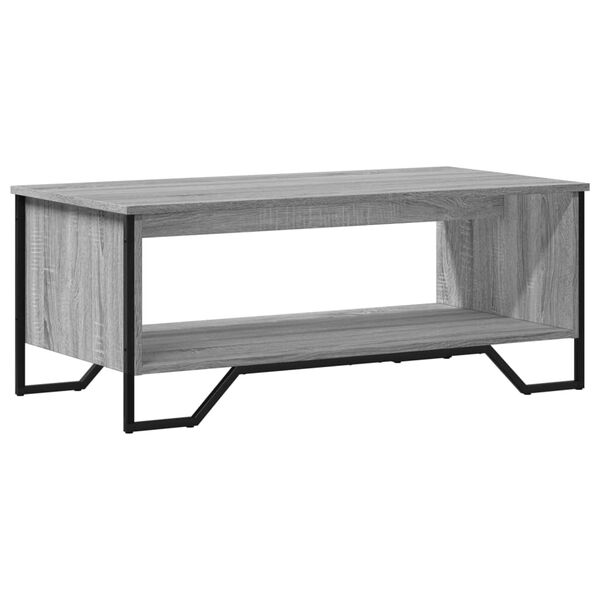 vidaXL Τραπεζάκι Σαλονιού Γκρι Sonoma 100x51x40 εκ. Επεξεργασμένο Ξύλο