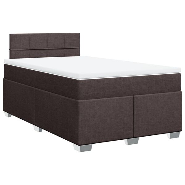 vidaXL &Kappa;&rho;&epsilon;&beta;ά&tau;&iota; Boxspring &mu;&epsilon; &Sigma;&tau;&rho;ώ&mu;&alpha; &Sigma;&kappa;&omicron;ύ&rho;&omicron; &Kappa;&alpha;&phi;έ 120x190 &epsilon;&kappa; &Upsilon;&phi;&alpha;&sigma;&mu;ά&tau;&iota;&nu;&omicron;