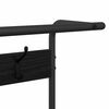 vidaXL Κρεμάστρα Μαύρη δρυς 75 x 34 x 184 εκ Επεξεργασμένο ξύλο