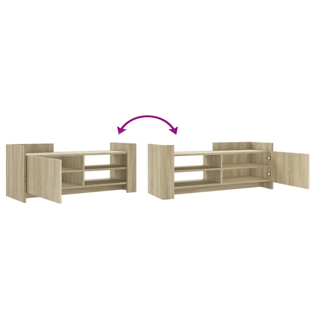 vidaXL Έπιπλο Τηλεόρασης Sonoma Δρυς 100x35x40 εκ. Επεξ. Ξύλο