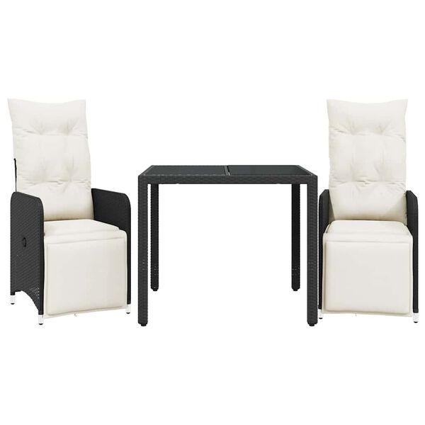 vidaXL &Sigma;&epsilon;&tau; &Epsilon;&pi;ί&pi;&lambda;&omega;&nu; Bistro &Kappa;ή&pi;&omicron;&upsilon; 3 &tau;&epsilon;&mu; &Mu;&alpha;ύ&rho;&omicron; &Sigma;&upsilon;&nu;&theta;&epsilon;&tau;. &Rho;&alpha;&tau;ά&nu; &mu;&epsilon; &Mu;&alpha;&xi;&iota;&lambda;ά&rho;&iota;&alpha;