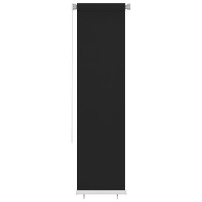 vidaXL Στόρι Σκίασης Ρόλερ Εξωτερικού Χώρου Μαύρο 60 x 230 εκ. HDPE