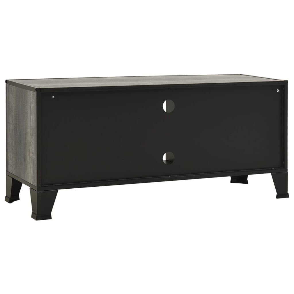 vidaXL Έπιπλο Τηλεόρασης Γκρι 105 x 36 x 47 εκ. Μέταλλο / MDF
