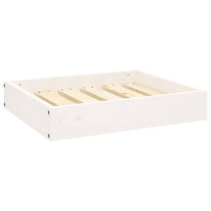 vidaXL &Kappa;&rho;&epsilon;&beta;ά&tau;&iota; &Sigma;&kappa;ύ&lambda;&omicron;&upsilon; &Lambda;&epsilon;&upsilon;&kappa;ό 51,5 x 44 x 9 &epsilon;&kappa;. &alpha;&pi;ό &Mu;&alpha;&sigma;ί&phi; &Xi;ύ&lambda;&omicron; &Pi;&epsilon;ύ&kappa;&omicron;&upsilon;