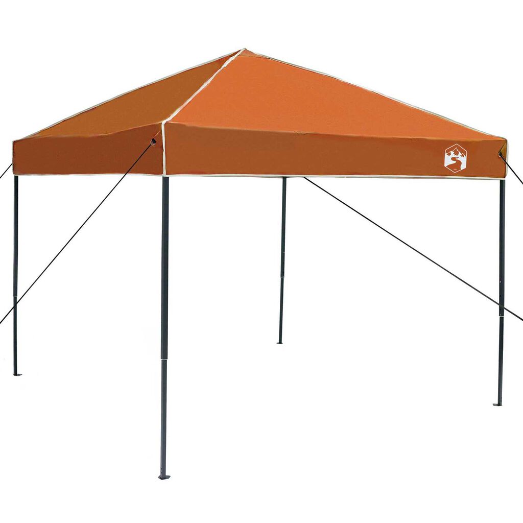 vidaXL Σκηνή Σκίασης Πορτοκαλί 250 x 250 x 227 / 236 / 245 εκ.