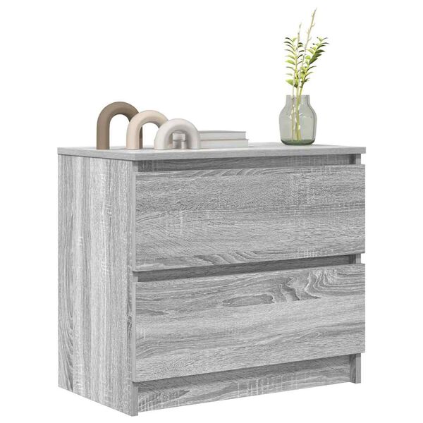 vidaXL Έπιπλο Τηλεόρασης Γκρι Sonoma 60x35x54 εκ. από Επεξεργ. Ξύλο