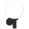 vidaXL Εξωτερικά Φωτιστικά Τοίχου 2 pcs Μαύρο 28 x 25 x 38 εκ