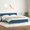 vidaXL &Kappa;&rho;&epsilon;&beta;ά&tau;&iota; Boxspring &mu;&epsilon; &Sigma;&tau;&rho;ώ&mu;&alpha; &Sigma;&kappa;&omicron;ύ&rho;&omicron; &Mu;&pi;&lambda;&epsilon; 180x210 &epsilon;&kappa;. &Beta;&epsilon;&lambda;&omicron;ύ&delta;&iota;&nu;&omicron;