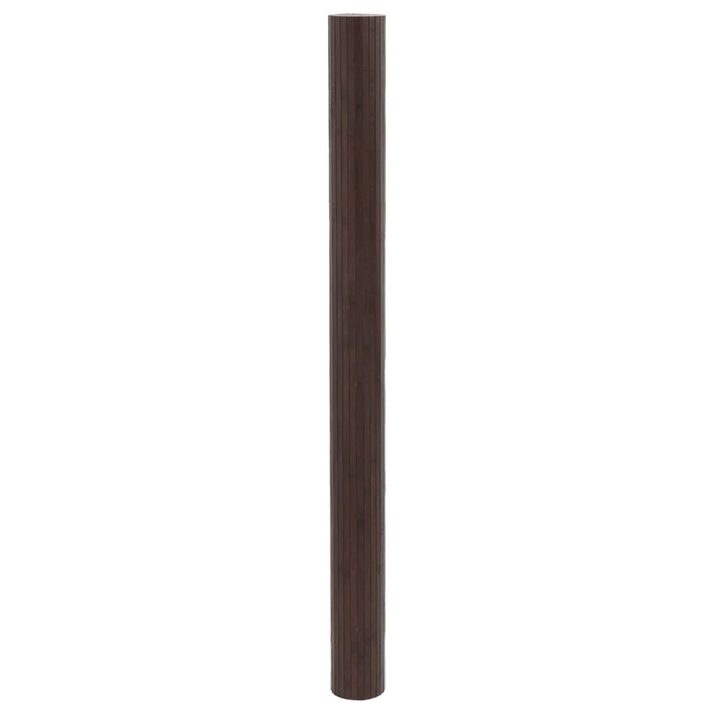 vidaXL Διαχωριστικό Δωματίου Σκούρο Καφέ 165 x 800 εκ. από Μπαμπού