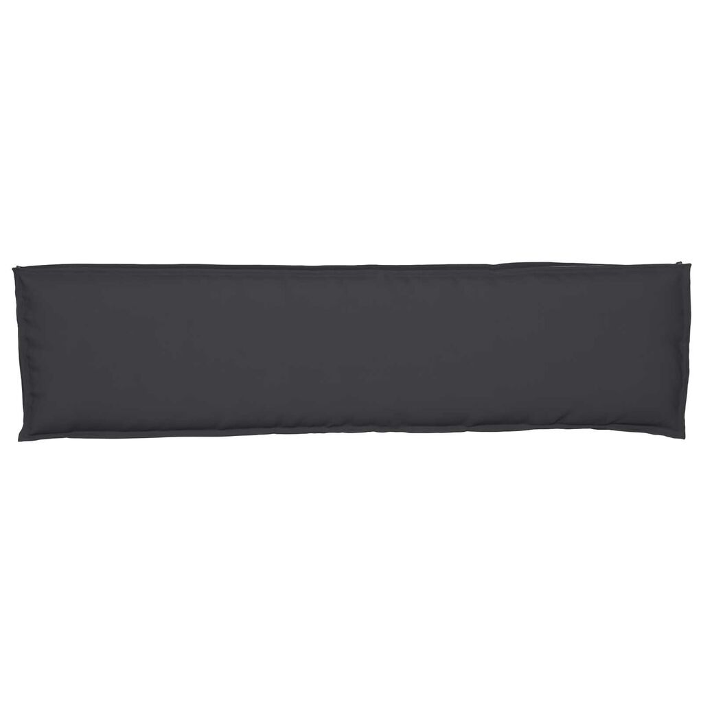 vidaXL Μαξιλάρια Παλέτας για Πάγκο 2 τεμ Μαύρο 150x40x8 εκ. Ύφασμα Oxford
