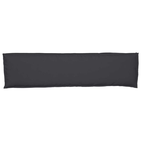 vidaXL Μαξιλάρια Παλέτας για Πάγκο 2 τεμ Μαύρο 150x40x8 εκ. Ύφασμα Oxford