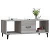 vidaXL Τραπεζάκι Σαλονιού Γκρι Sonoma 102x50x40 εκ. Επεξεργασμένο Ξύλο