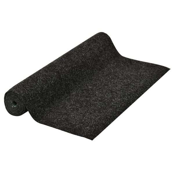 vidaXL Χλοοτάπητας Συνθετικός με Προεξοχές Ανθρακί 10 x 1,33 μ.