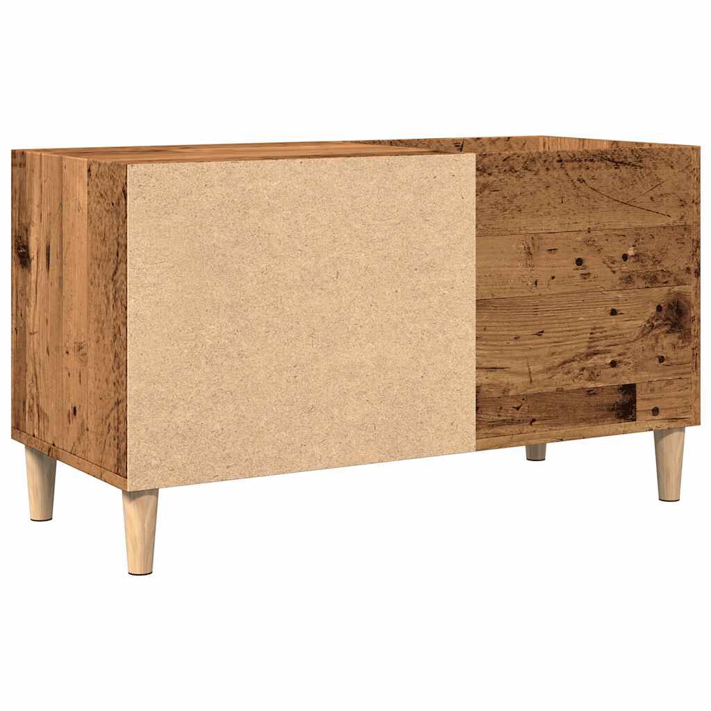 ντουλάπι δίσκων vidaXL Δρυς τεχνίτης 84,5x38x48 cm Κατασκευασμένο ξύλο