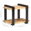 vidaXL Κομοδίνο 50 x 40 x 40 εκ. από Ακατέργαστο Ξύλο Μάνγκο