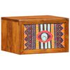 vidaXL Κομοδίνο 2 pcs Καφέ 35 x 30 x 22 εκ. Μασίφ ξύλο ακακίας