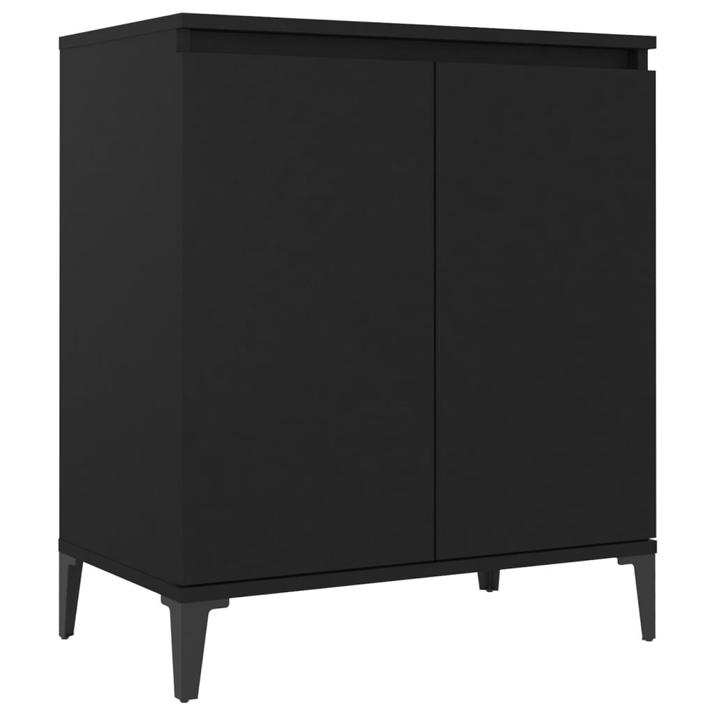 vidaXL Ντουλάπι Μαύρο 60x35x70 εκ. από Επεξεργασμένο Ξύλο